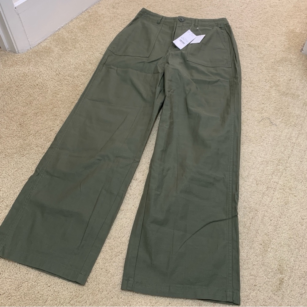Green Cargo Pants